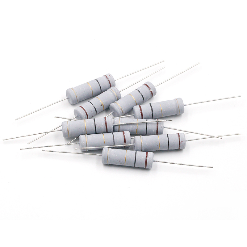 5W碳膜5%色环电阻3R 10R 100R 1K 2K 4.7K 5.1K 10K 100K 1R-1M欧