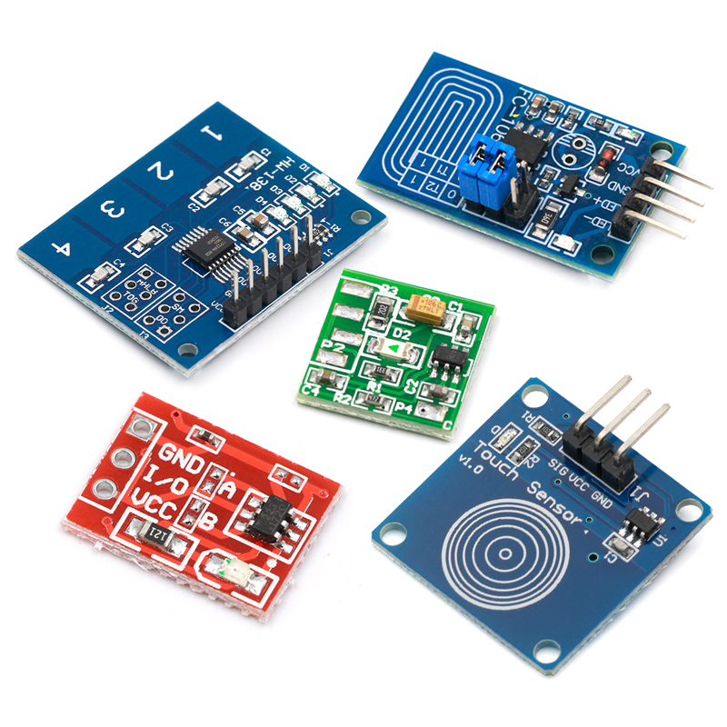 TTP223 224 226触摸传感器触摸按键模块电容式点动型单键触摸开关