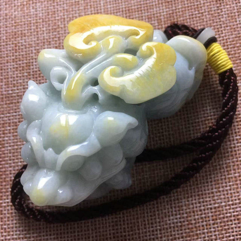 缅甸翡翠仿古旺财貔貅男士手玩件招财瑞兽貔貅玉石手把件文玩男款