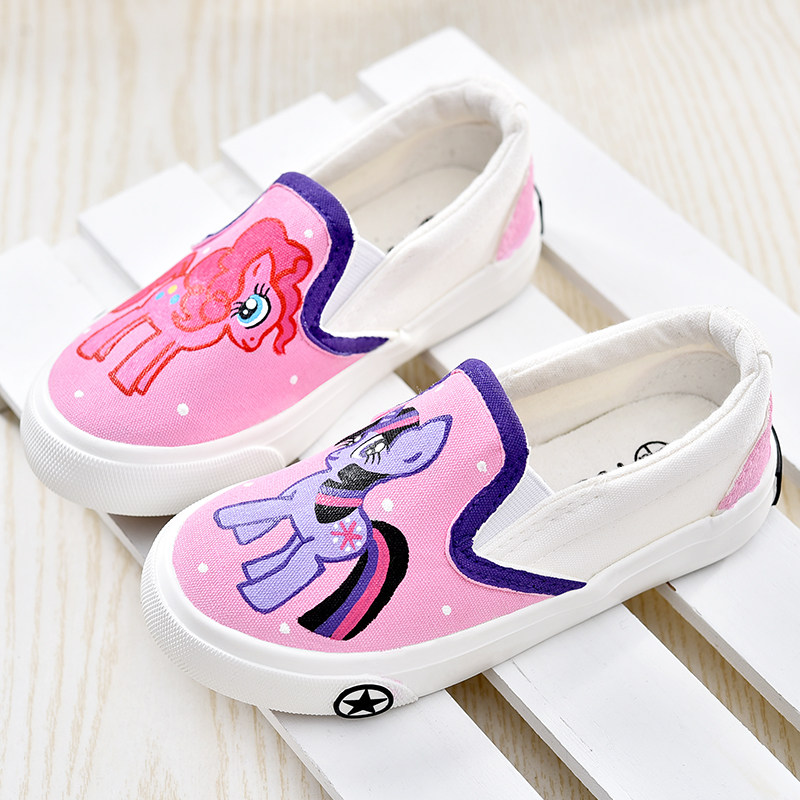 Chaussures enfants en toile suture de voiture pour printemps - semelle tendon - Ref 1038919 Image 4