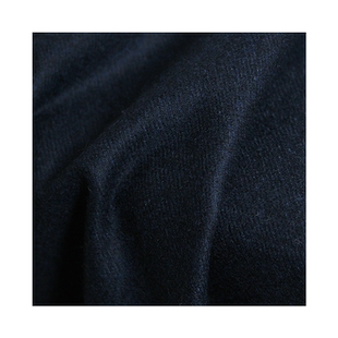 七彩之韵日本藏青色山羊绒羊毛呢女大衣西装裤子服装定制面料布料