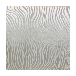 七彩之韵16姆米宽幅白色波浪纹真丝烂花绡桑蚕丝绸古风汉服装面料