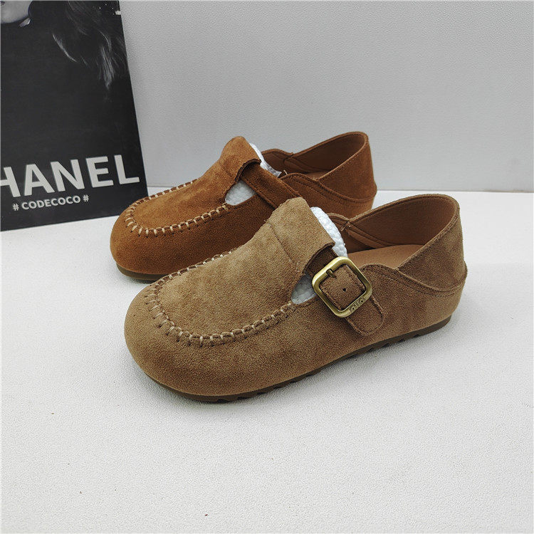 2026年春季新款休闲风勃肯鞋女平底圆头皮带扣百搭舒适软底单鞋,女鞋,勃肯鞋/软木鞋,淘宝优惠券,粉丝福利购,淘宝优惠卷