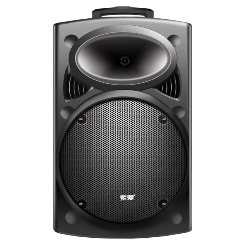 索爱SA-T20广场舞音箱12寸音响直播学校教学小密蜂蓝牙音响话筒