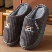 大码 慈溪棉拖鞋 保暖EVA 女2025新款 情侣拖鞋 男士 保暖毛绒情侣棉鞋
