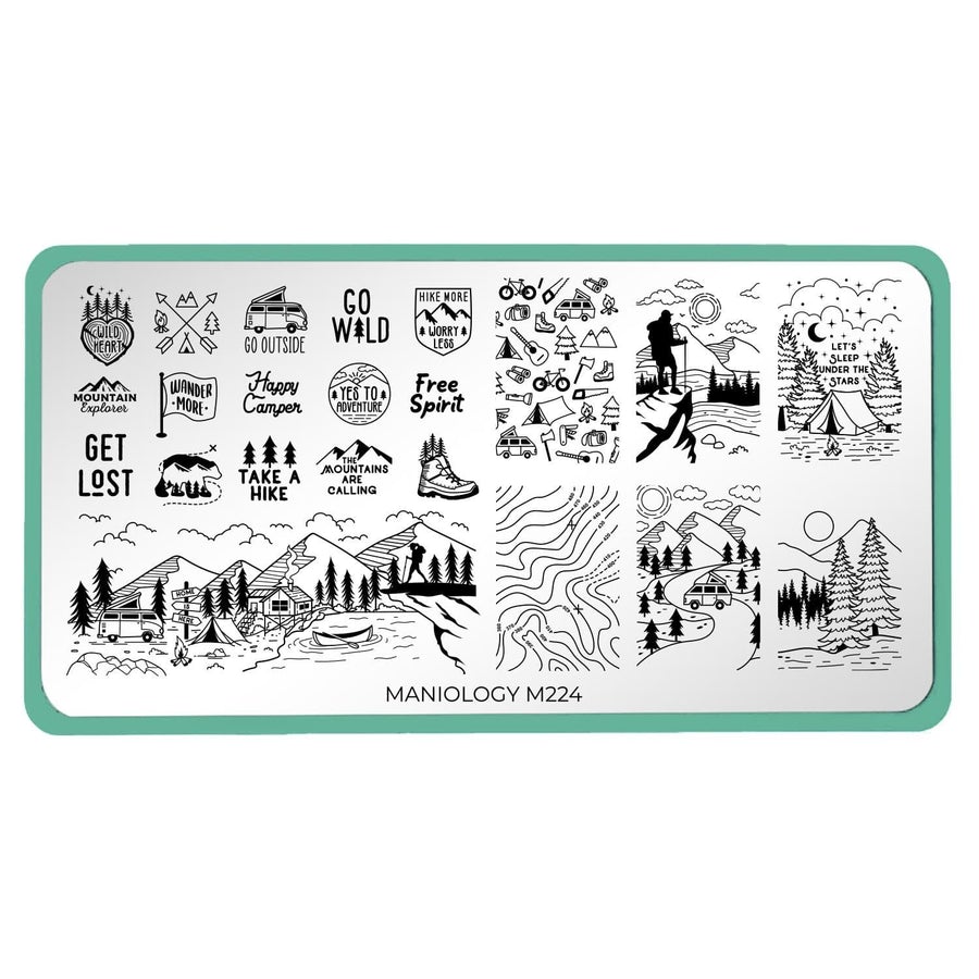 印花板美甲ManiologyDIY