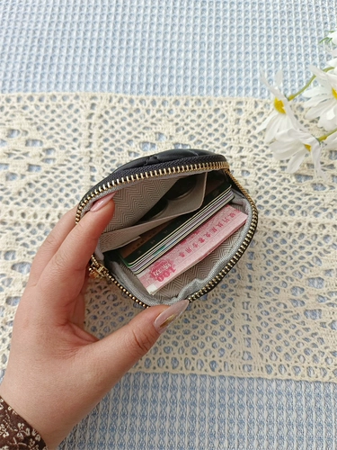 Маленький кошелек, сумка через плечо, картхолдер с молнией, маленькая сумка клатч, ключница, в корейском стиле