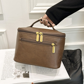 高品质防水便捷旅行洗漱包化妆包2025韩国新款 防水大号手提化妆包