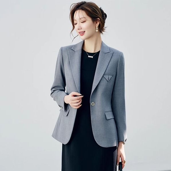 OFFIY高级羊毛职业商务西装春夏
