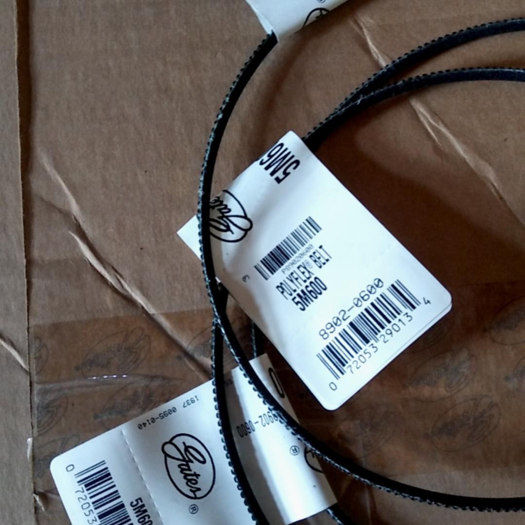 盖茨原装进口PU三角带广角带Polyflex 5M325 335 345 355 365现货