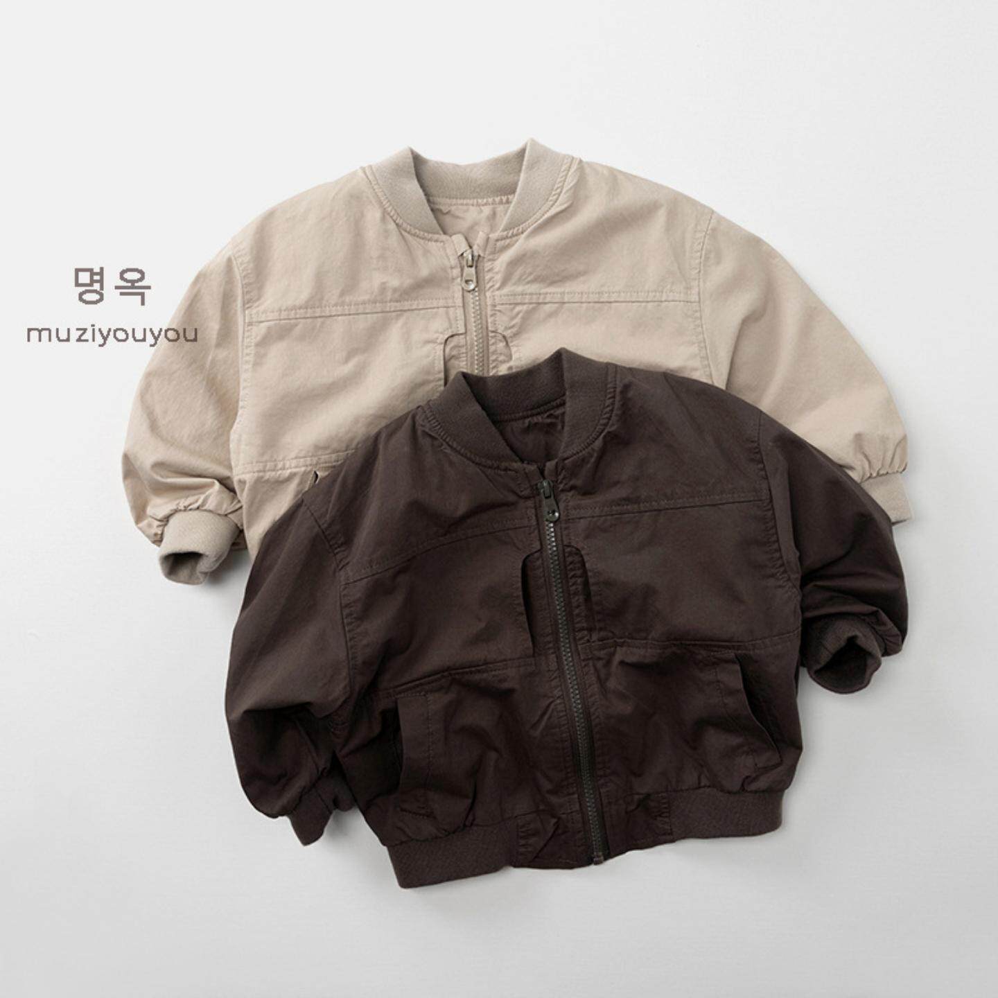 儿童派克服2026秋季新款男女童韩版夹克衫森系外套上衣潮童装