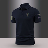 夏季 半袖 POLO潮流短袖 翻领百搭时尚 上衣 T恤2026休闲新款 潮牌男士