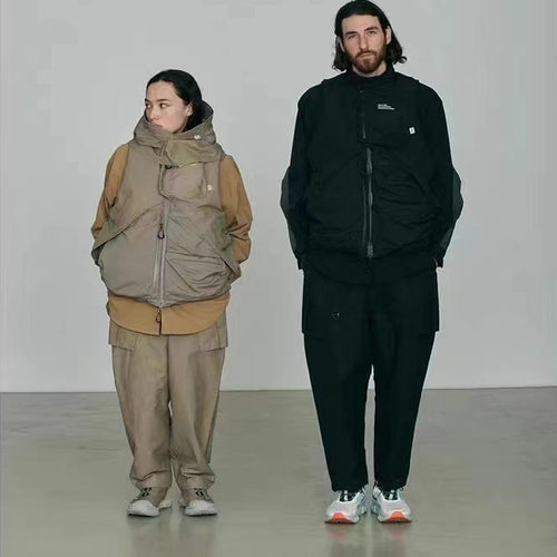 户外机能登山羽绒马甲防泼水防风