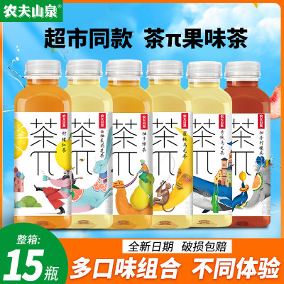 茶派茶饮料500ml*15瓶整箱多口味