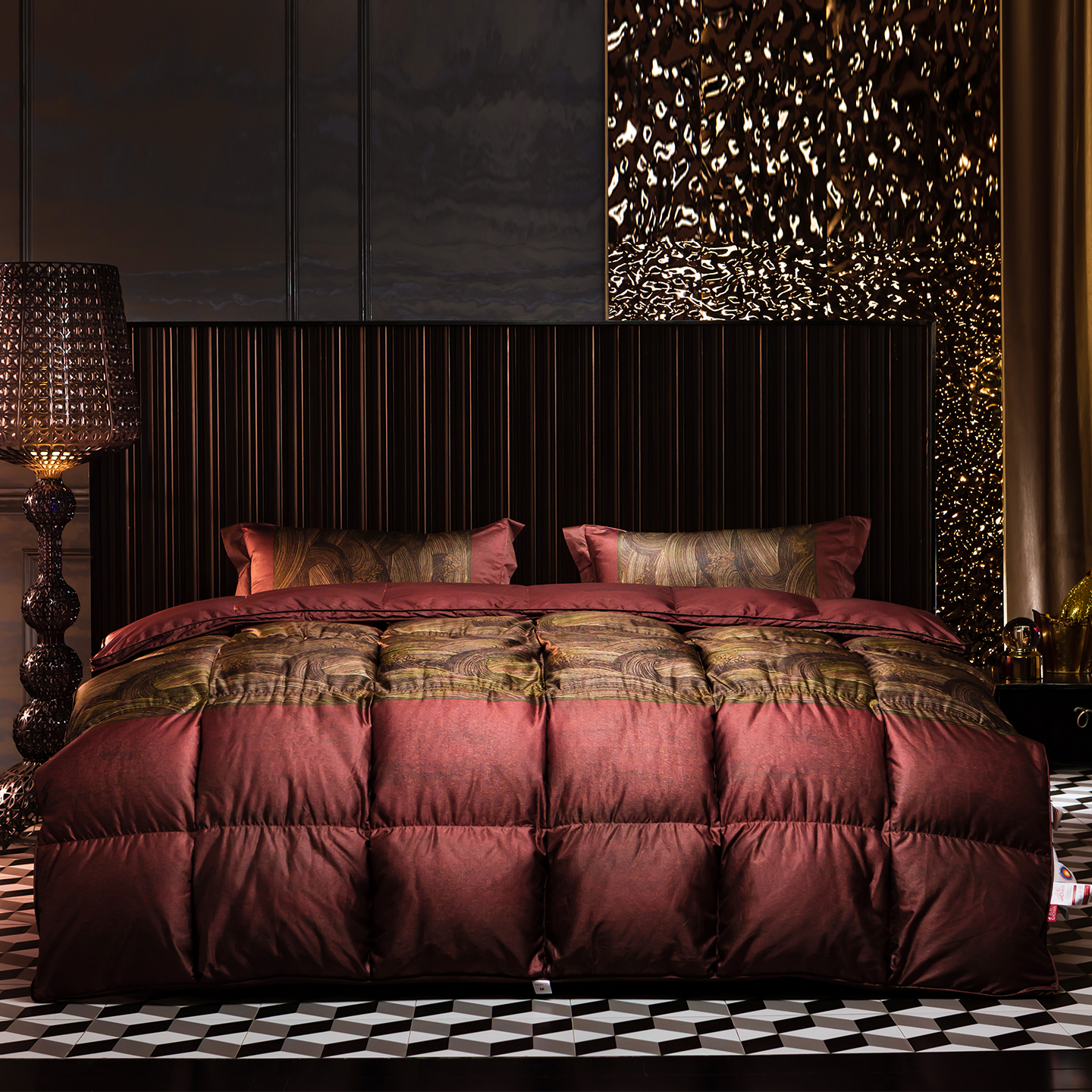 进口抗菌羽绒被95白鹅绒加厚