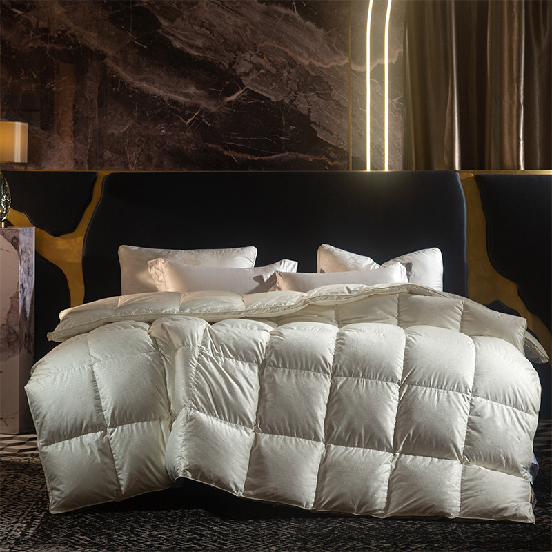 思辰家纺95白鹅绒100%羽绒被冬季加厚保暖七星级酒店双人被子被芯,床上用品,羽绒/羽毛被,淘宝优惠券,粉丝福利购,淘宝优惠卷