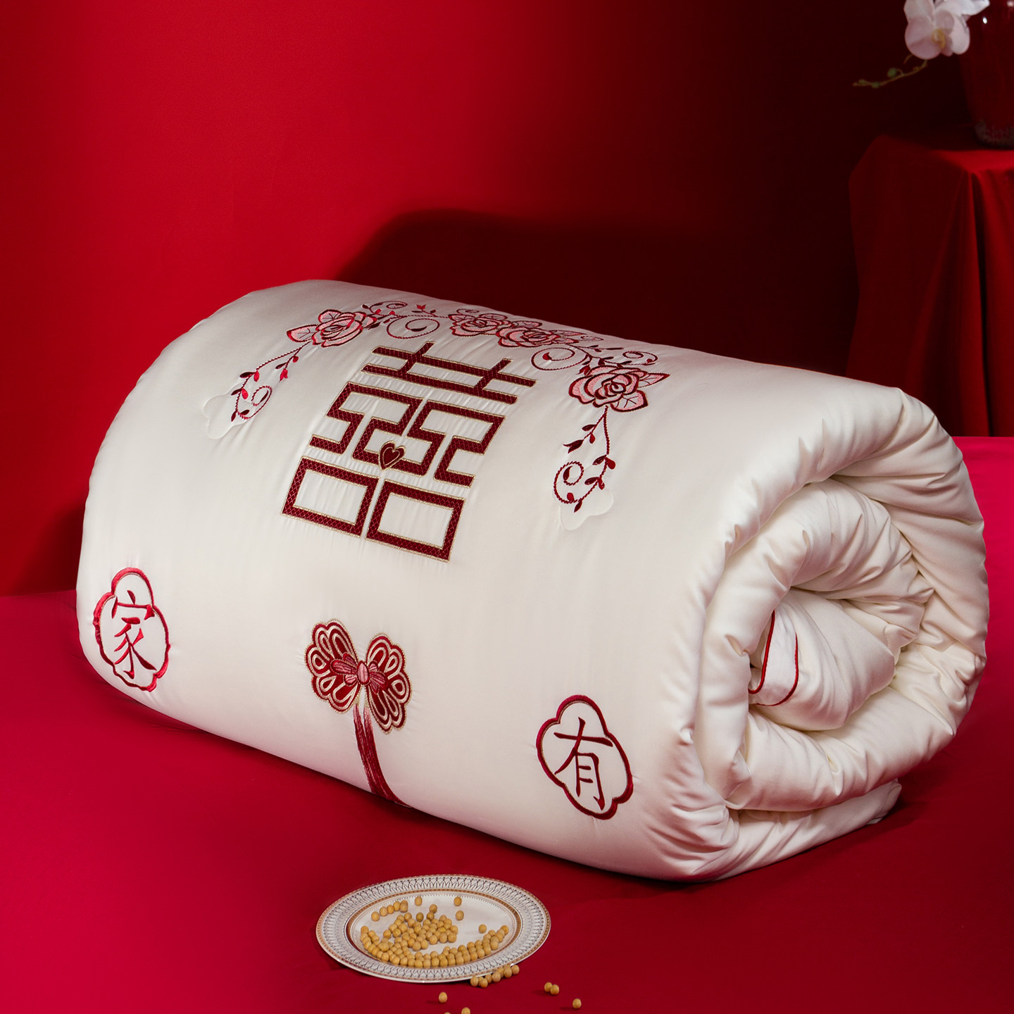 思辰家纺大豆纤维被芯七星级酒店加厚保暖纯棉陪嫁冬被双人春秋被,床上用品,化纤被,淘宝优惠券,粉丝福利购,淘宝优惠卷