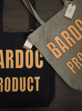 Bardoc journal shoulder bag纯棉印花杂志tote托特单肩包男女款