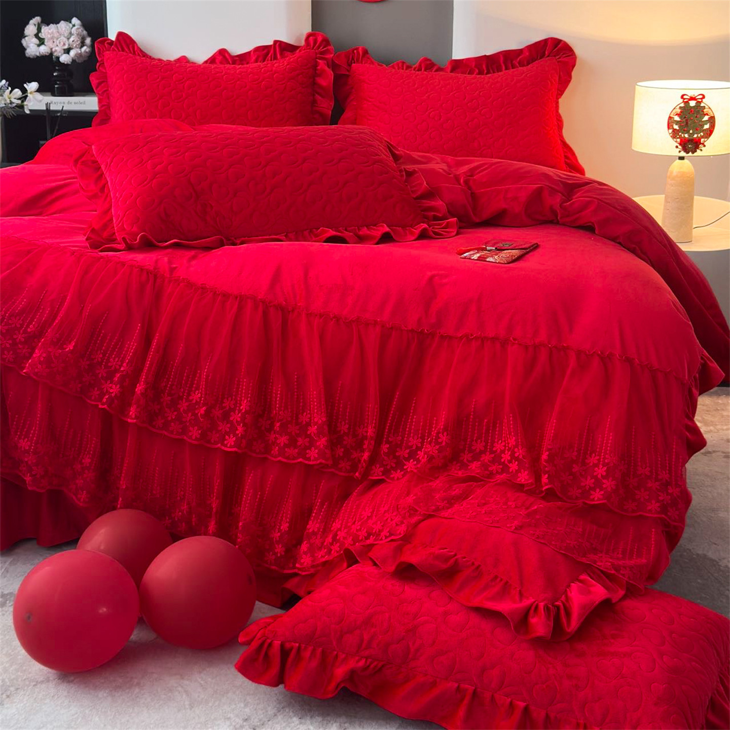 宝宝绒被套保暖不掉毛