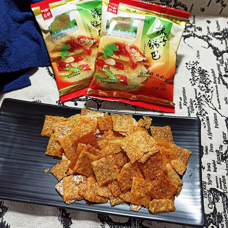 安徽特产非油炸云岭锅巴