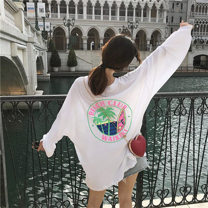 防晒衫夏冰丝薄海边度假宽松泳衣外搭沙滩外套比基尼罩衫温泉下水