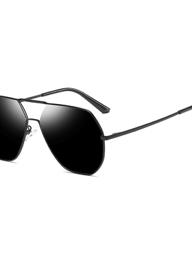 墨镜男士2020新款潮偏光方形太阳镜开车专用日夜两用眼镜防紫外线