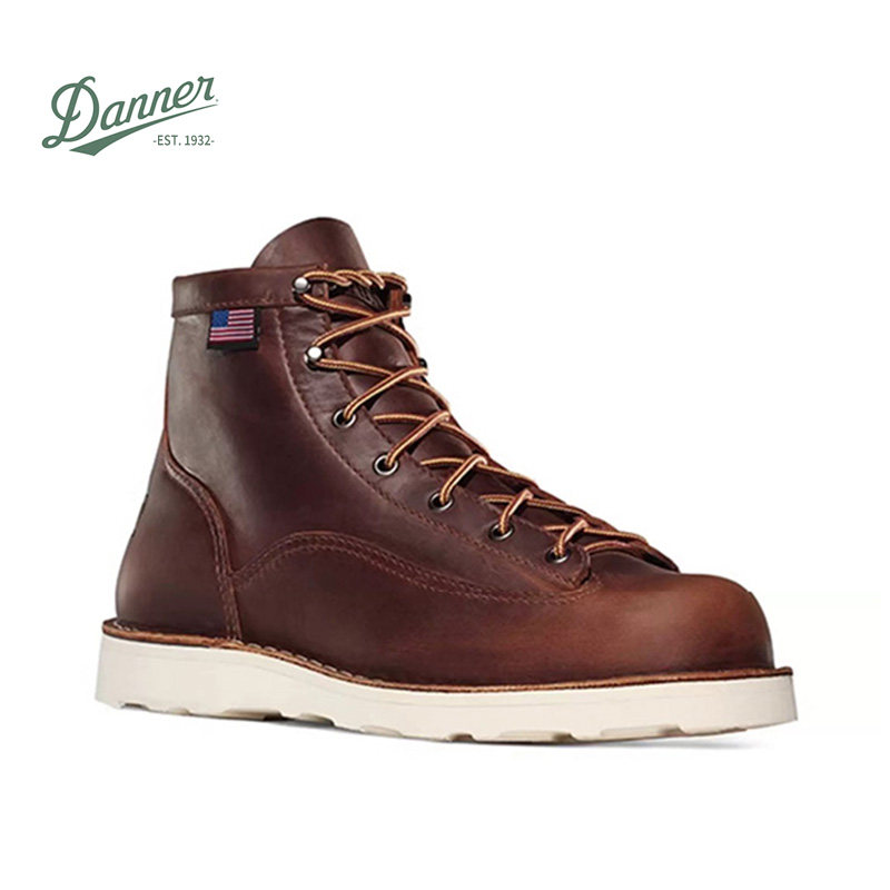 Danner丹纳BullRun头层牛皮手工经典复古工装休闲鞋马丁靴15552