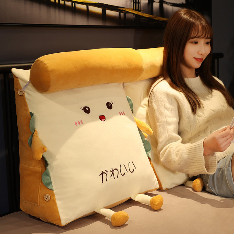 皮皮龙吐司腰靠PP棉实用