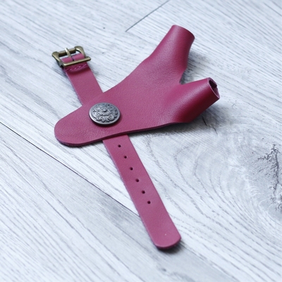 女款弓箭持弓手护具二指套传统弓