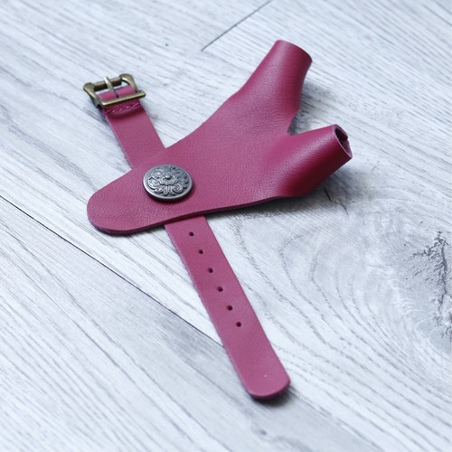 女款弓箭持弓手护具二指套传统弓