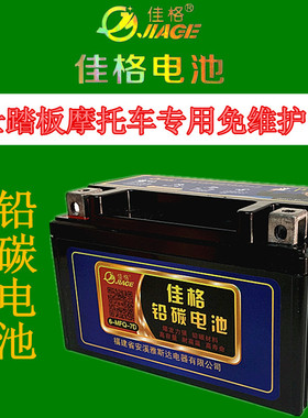 摩托车电瓶YTX7A-BS蓄电池12V7AH 迅鹰豪迈悦星鬼火125助力踏板车