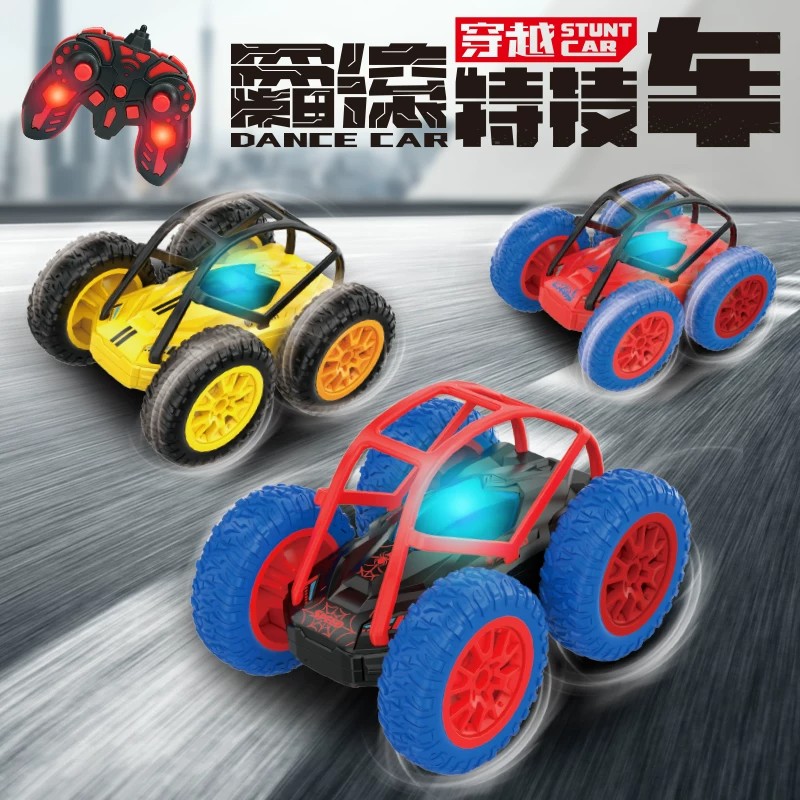 龙祥翻滚特技车儿童遥控车越野车