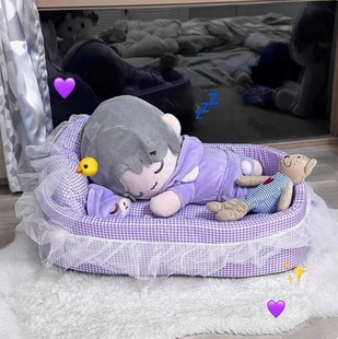 40cm娃床棉花娃娃20厘米睡床家具过家家bjd小窝玩偶公仔可爱场景