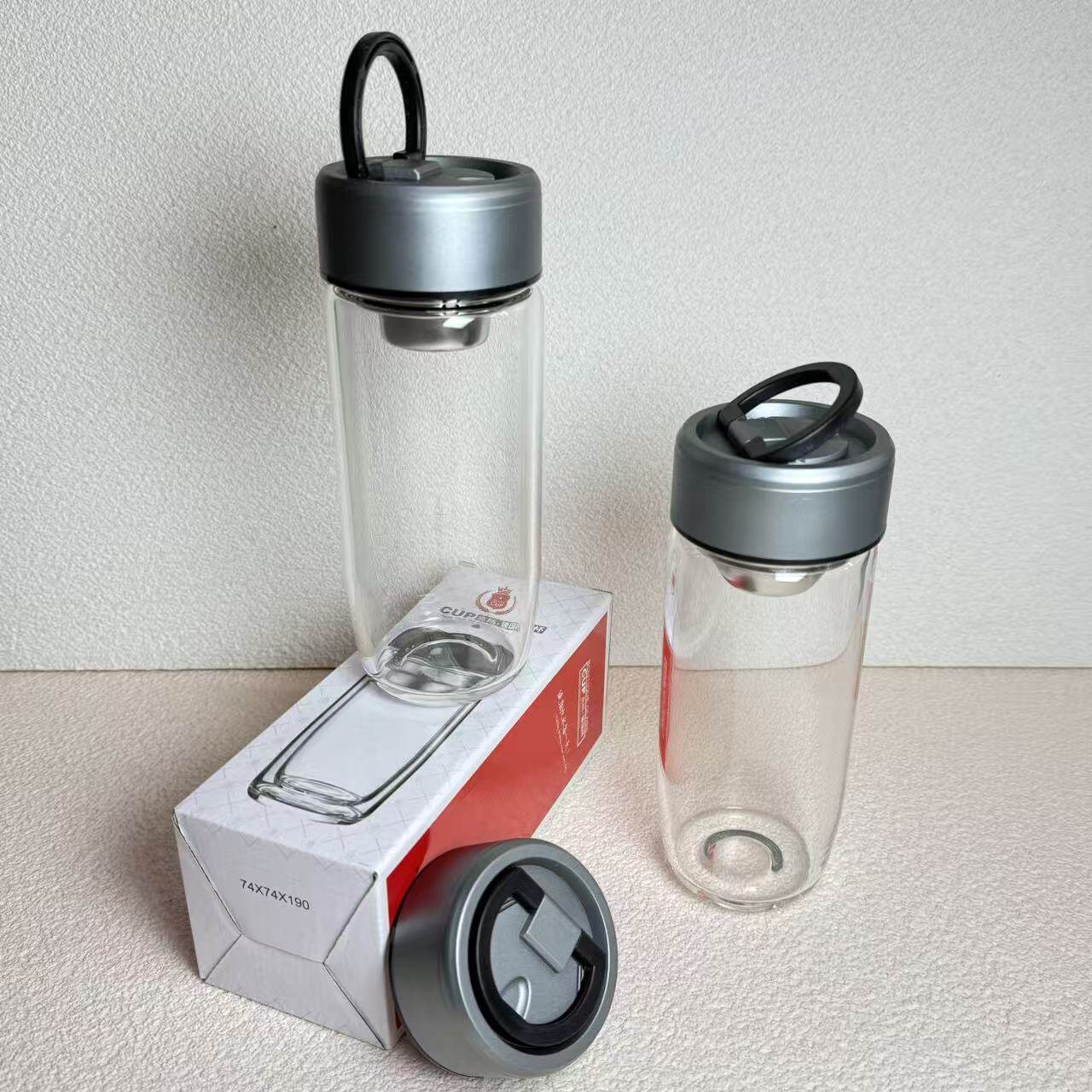 单层鹅蛋杯定制logo玻璃水杯印字订制伴手礼小礼品企业活动送人