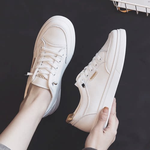 人本女生一脚蹬球鞋2022春季新款