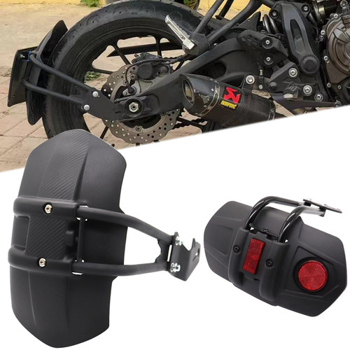 适用雅马哈MT07 MT09 MT10 FZ09 FZ07/10改装配件后挡泥板挡水盾