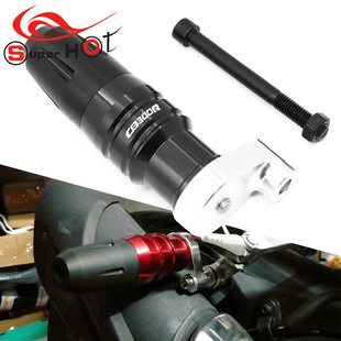 适用本田CB300R CB250R 改装排气管防摔球防摔柱保险杠防摔胶棒