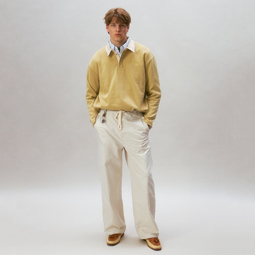 化学制品 阔腿系带休闲裤 P7_CRM_CHINOS