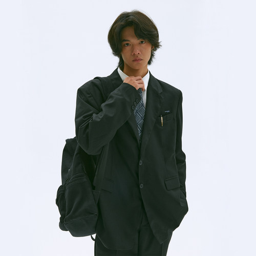 化学制品 悠长假期 黑色西服 J15_BLK_TAILOREDJACKET