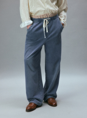 化学制品 中古市场淘来的直筒卫裤 P2_DGY/BLU_SWEATPANTS_380G