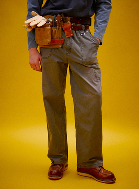 化学制品 工装系列 时间历练过的法工裤 P4_GRY/BLU_WORKPANTS