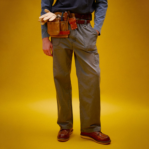 化学制品 工装系列 时间历练过的法工裤 P4_GRY/BLU_WORKPANTS