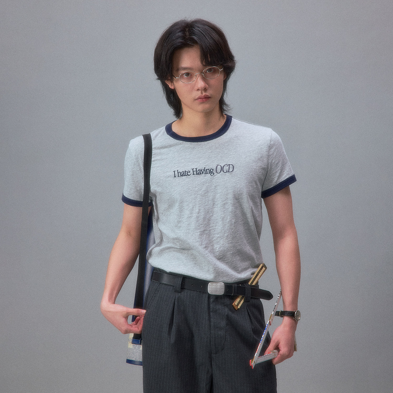 化学制品 “强迫症的心情” 档案T恤 T1_LGY/CRM_TSHIRT_180G