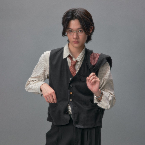 化学制品 银座十条 补缀西服马甲 J16_BLK/LGY_VEST
