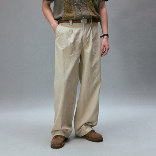 化学制品 南青山宽松休闲裤 P2_GRY KHI_CHINOS 舒服
