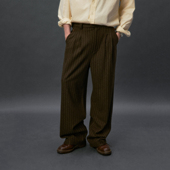 化学制品 P2_OLV_WOOLENTROUSERS 常青藤粗花呢西裤