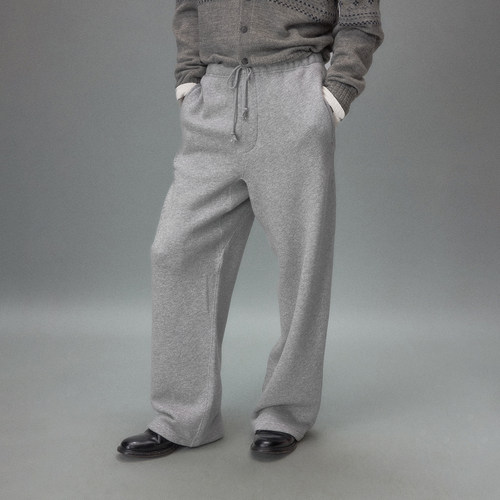 化学制品 池袋旧球场 复古直筒卫裤 P2_NVY/GRY_SWEATPANTS