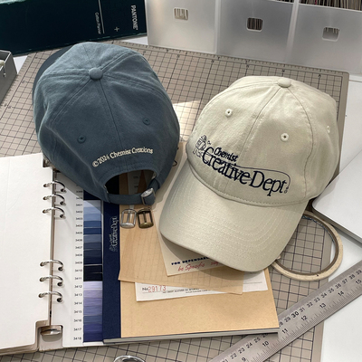 化学制品 创意部门 身份棒球帽 C1_BLU/CRM_CAP