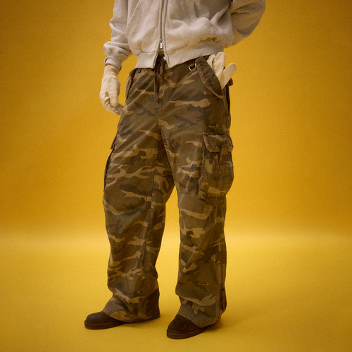 化学制品 工装系列 中古感 迷彩狩猎工装裤 P2_CMO_WORKPANTS