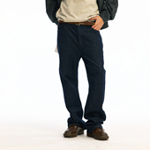 轻水洗牛仔裤 化学制品 复古微喇 P5_NVY_JEANS 穿上回到90